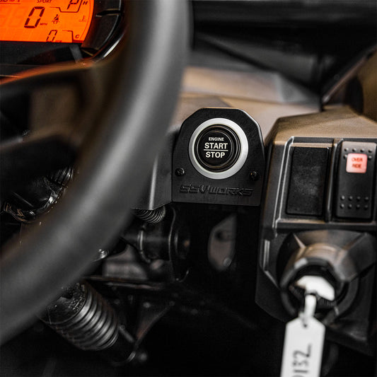 2017-2026 CanAm X3 Start/Stop Button Relocation Mounting Kit