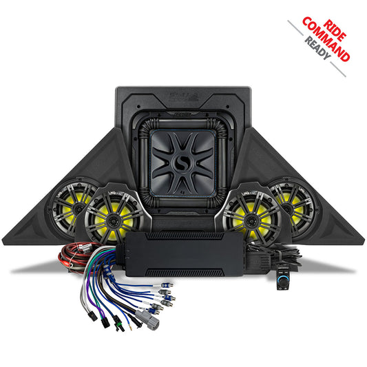 2018-2025 Polaris® Slingshot Phase-6 K-Spec 1400watt 5-Speaker Audio-System for Ride Command