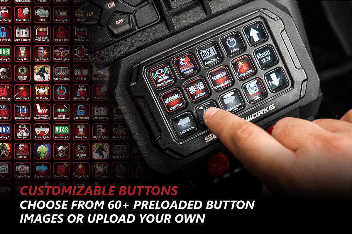 Alpha12 Digital Smart Switcher with 12-Outputs and Rollcage Mount