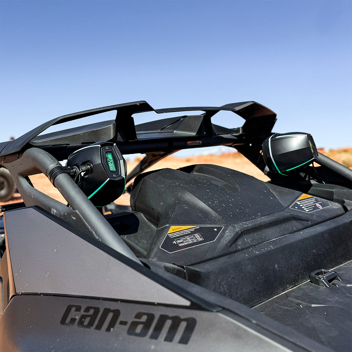 2024-2026 Can-Am® Maverick R, Phase-6 K-Spec 1650watt 6-Speaker Stereo System with Kicker Horns
