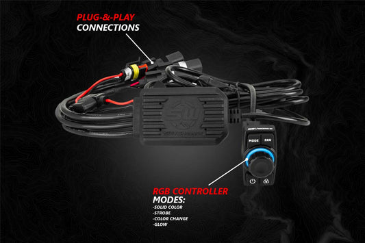 2014-2023 Polaris RZR V-Spec 3-Speaker Plug-&-Play Kit for Ride Command