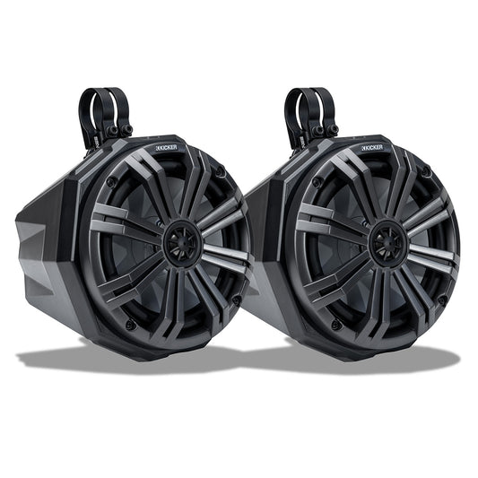 Polaris RZR OEM Audio-Expansion Kit | 2-Tower Speaker Add-on Kit w/8" Kicker Speakers