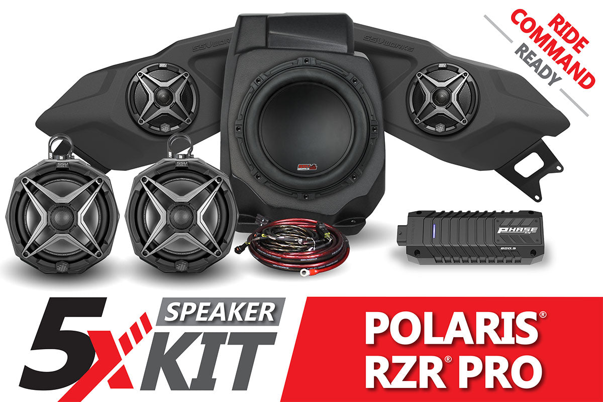 Caméra frontale RZR PRO R & PRO XP Plug & Play avec Polaris Ride