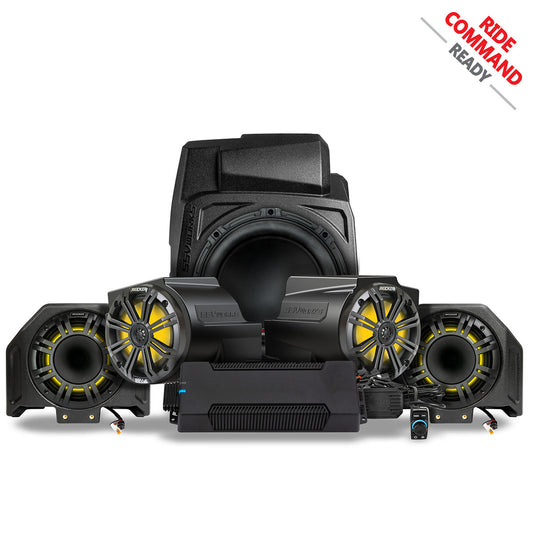 2020-2024 Polaris® RZR PRO Series Phase-6 K-Spec 5-Speaker 1400watt System for Ride Command