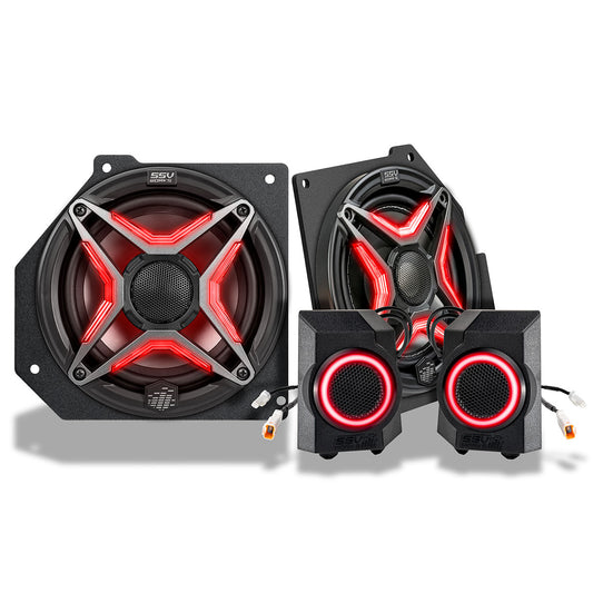 2024-2026 Polaris Xpedition Front 6.5" Speaker + 1" Tweeter Kit