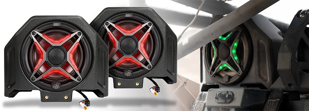 2025-2026 Polaris® RZR Pro R / Pro S / Pro XP Rear 6.5" Hump Speaker Pods