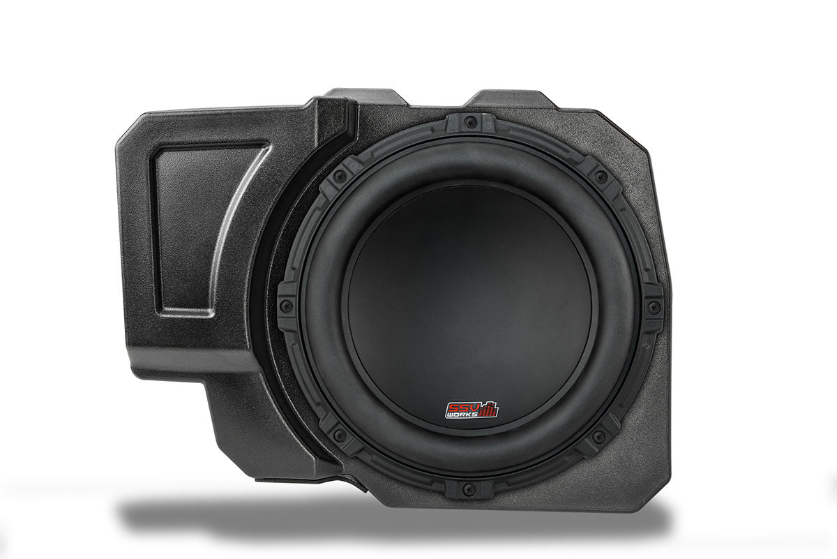 SSV Works Rear Seat Subwoofer for Polaris RZR Pro 4 with SSV Works Sub