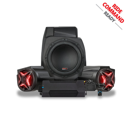 2020-2024 Polaris® RZR PRO Series Phase-3 V-Spec 3-Speaker 1400watt System for Ride Command