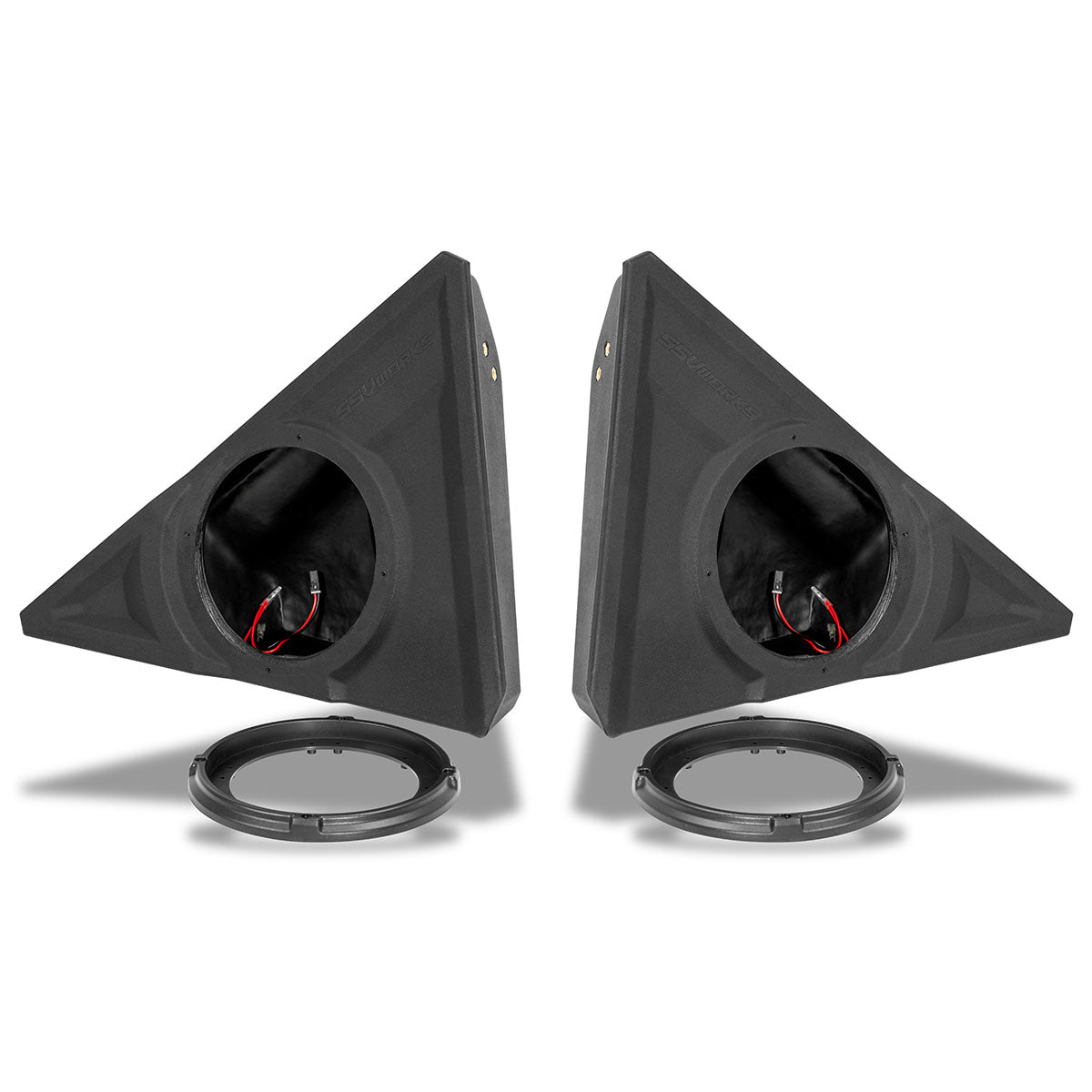 2015-2025 Polaris® Slingshot Front Speaker Pods for 8" or 6.5" Speakers