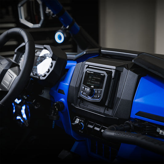 2025-2026 Polaris® RZR Pro R / Pro S / Pro XP Phase-7 K-Spec 7-Speaker Plug-&-Play Kit w/JVC Radio