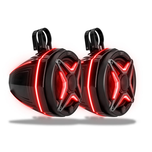 Universal 6.5in Cage-Mounted RGB Speaker-Pods