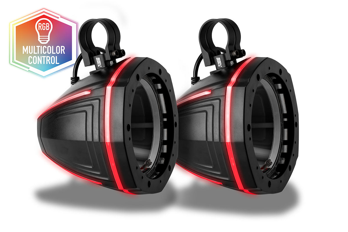 Universal 6.5in Cage-Mounted RGB Speaker-Pods