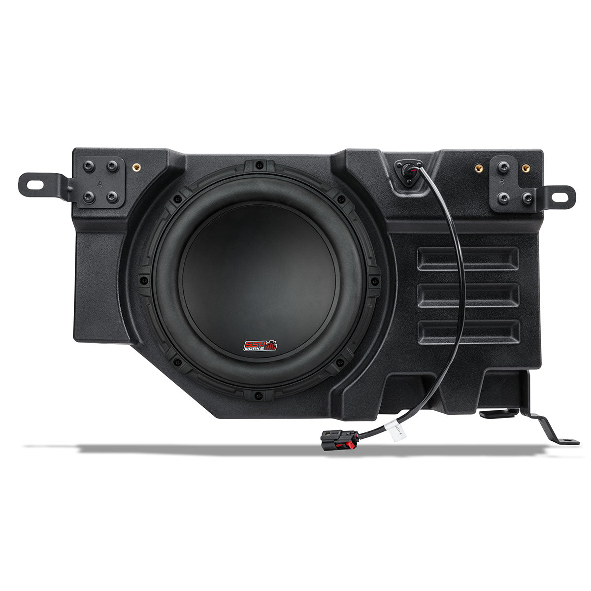 2026 Can-Am® Defender HD11 Passenger-Side, Front or Rear Under-Seat 10" Ported Subwoofer Enclosure
