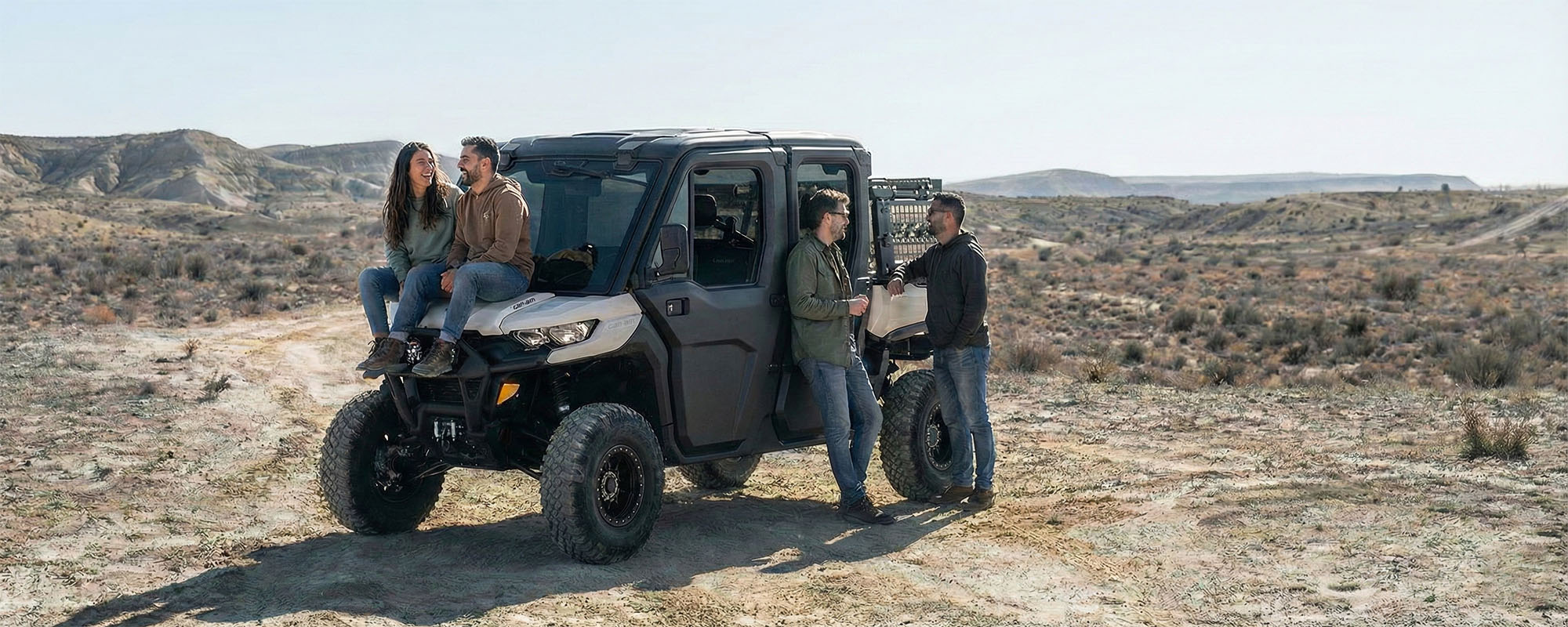 CanAm Defender | 2018-2026 HD10 & 2026 HD11 | Plug-&-Play 4-Speaker Overhead Sound Bar w/JVC MR305 Bluetooth