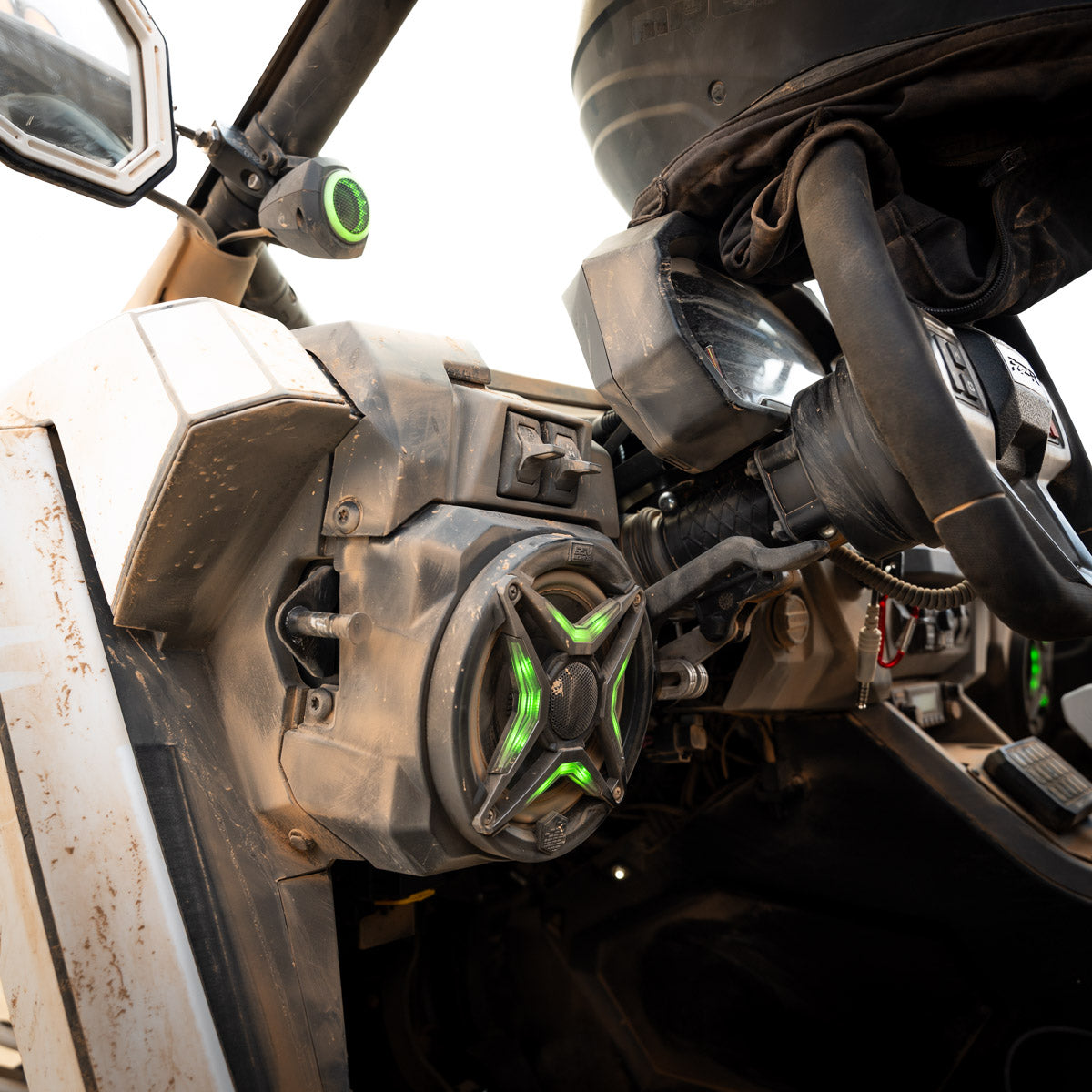 SSV Works V-Spec 6.5in Weatherproof Powersports RGB Speakers for UTV's, Boats, RV and more (pair)
