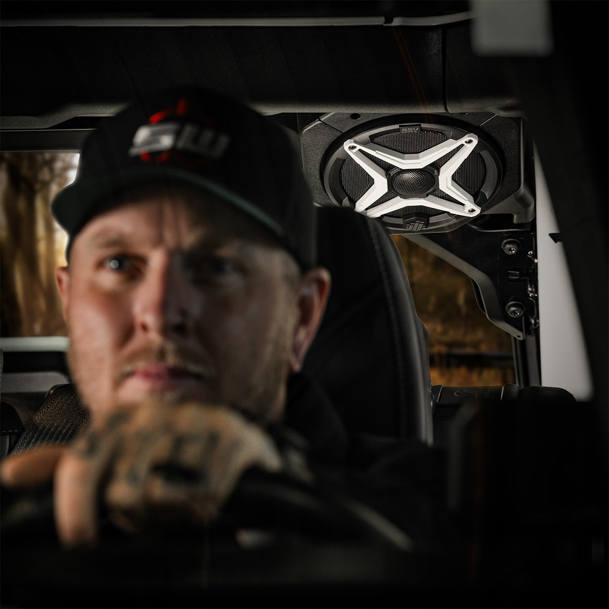 2021-2026 Ford Bronco 4-Door Rear Speaker Pod 6.5in Upgrade