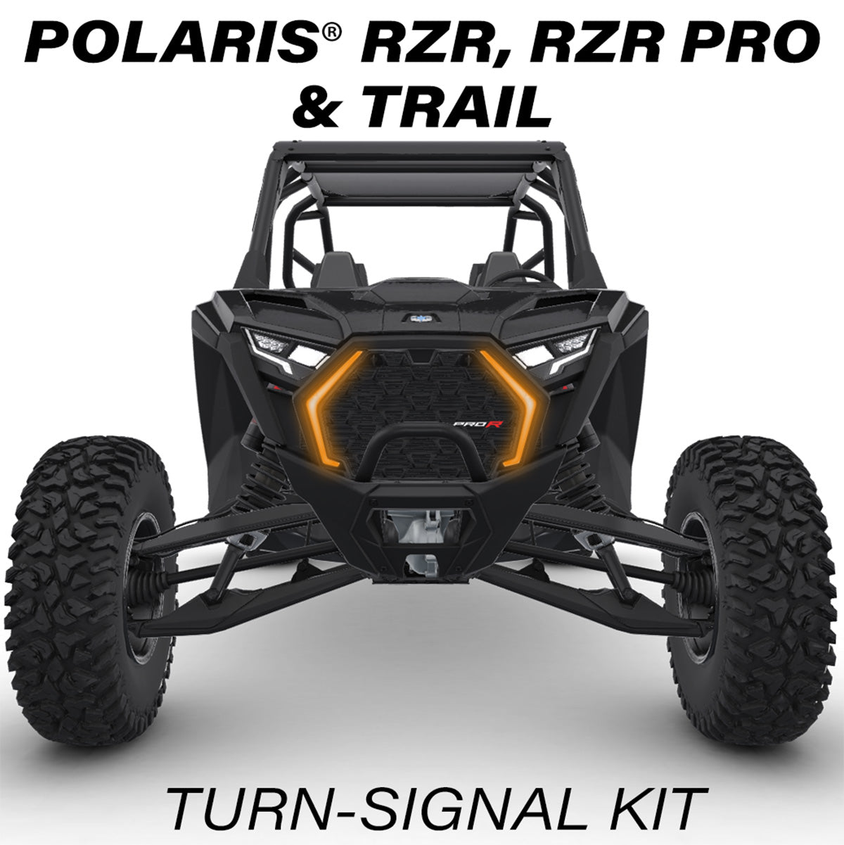 thumbnail image 2 of SuperATV Plug & Play Turn Signal Kit For Polaris RZR PRO XP / 4 Seat (2020+) - TSK-P-PROXP-004 2 of 4