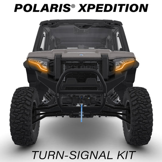 Turn-Signal Plug-&-Play Kit | 2024-2026 Polaris Xpedition | Sequential Front LED Lights w/Taillight Integration