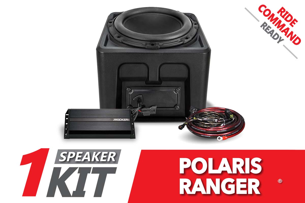 2018-2022 Polaris Ranger XP1000 10in Subwoofer for Ride-Command