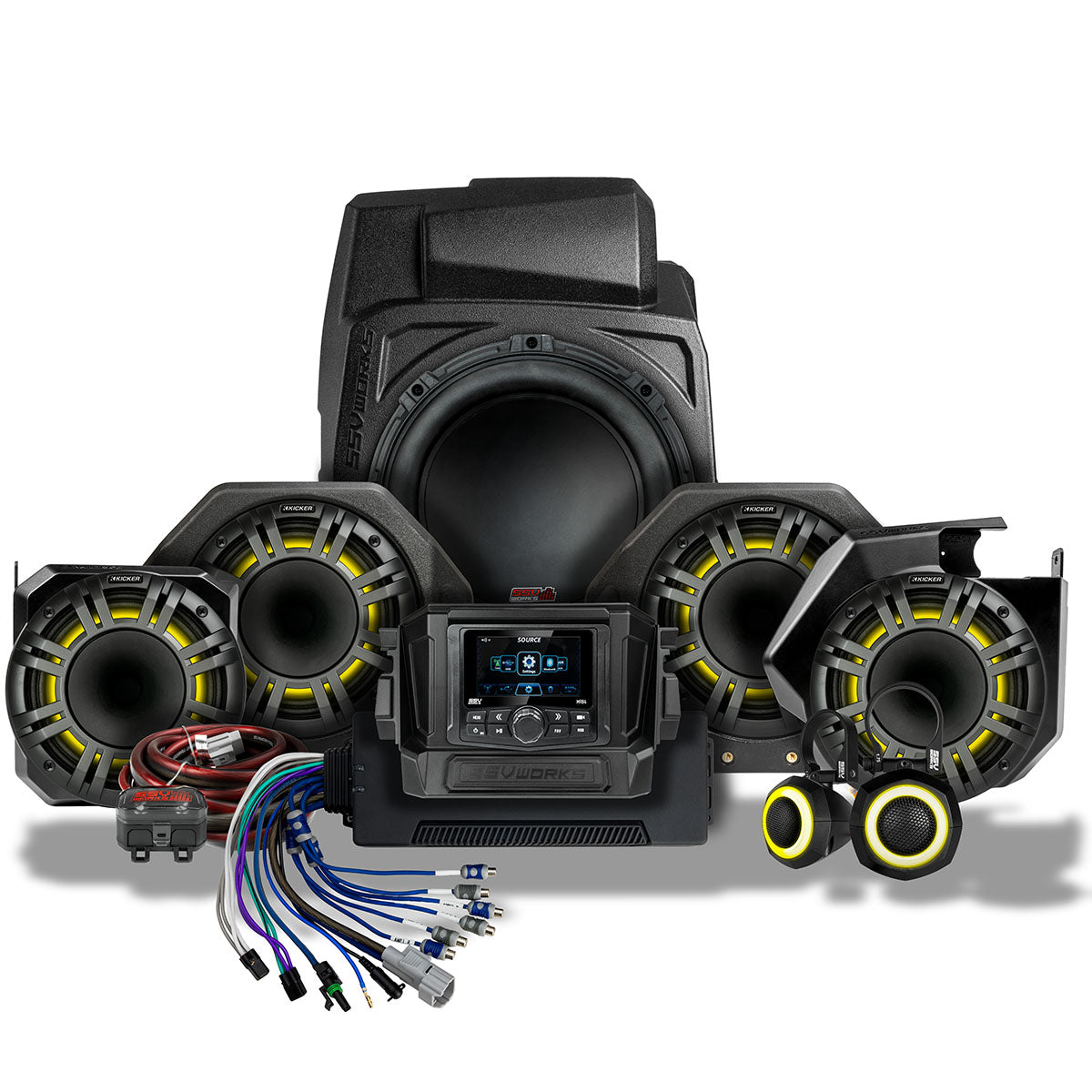 2025-2026 Polaris RZR Pro R, Pro S and Pro XP Plug-&-Play Phase Audio ...