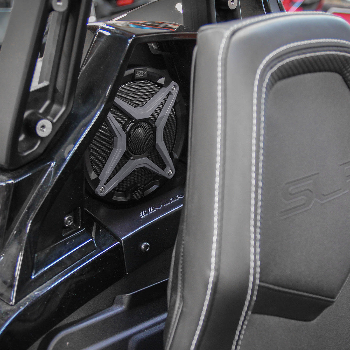 SSV Works 6.5" Behind the head Speaker pods for Polaris Slingshot