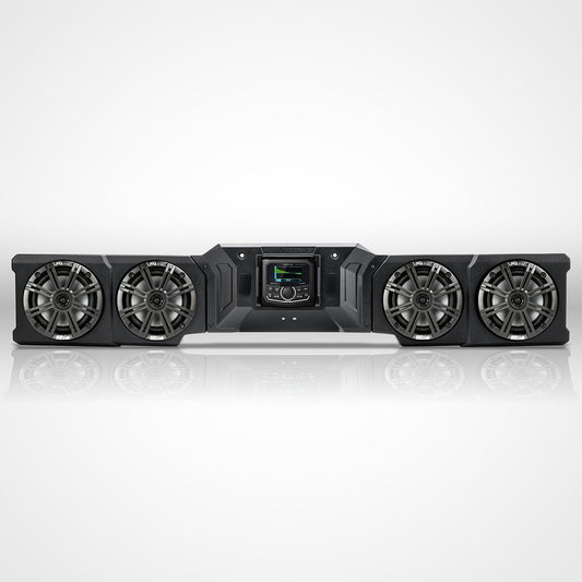 CanAm Defender | 2018-2026 HD10 & 2026 HD11 | 4-Speaker Overhead Sound Bar w/MRB4 Bluetooth and Kicker KM Speakers