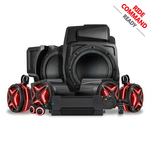 2020-2024 Polaris® RZR PRO Series 4-Seater Phase-6 V-Spec 8-Speaker 1400watt System for Ride Command