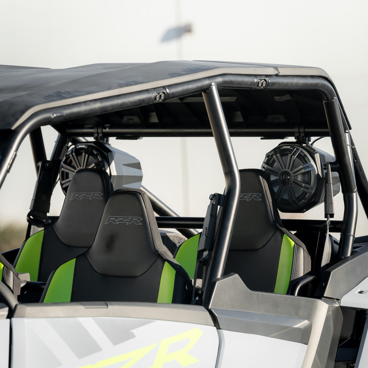 Polaris RZR OEM Audio-Expansion Kit | 2-Tower Speaker Add-on Kit w/8" Kicker Speakers