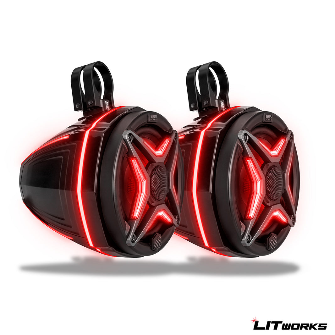 Rzr Pro R Subwoofer 2025-2026 Polaris RZR Pro R, Pro S and Pro XP Speakers, Subwoofers and ...