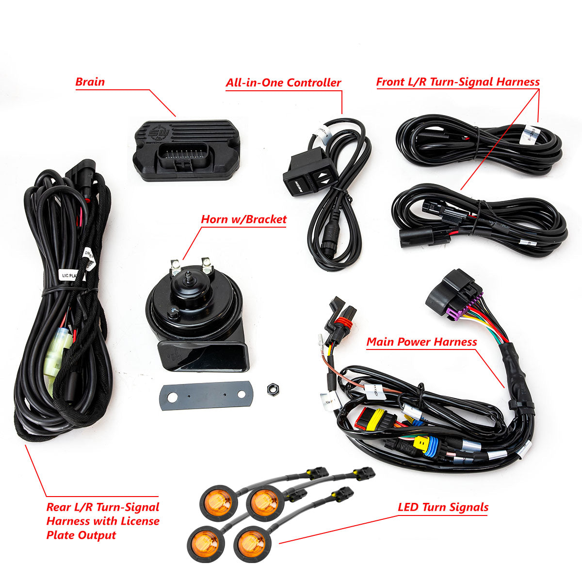 Tango2 Universal Turn-Signal Kit with All-In-One Controller – SSV Works