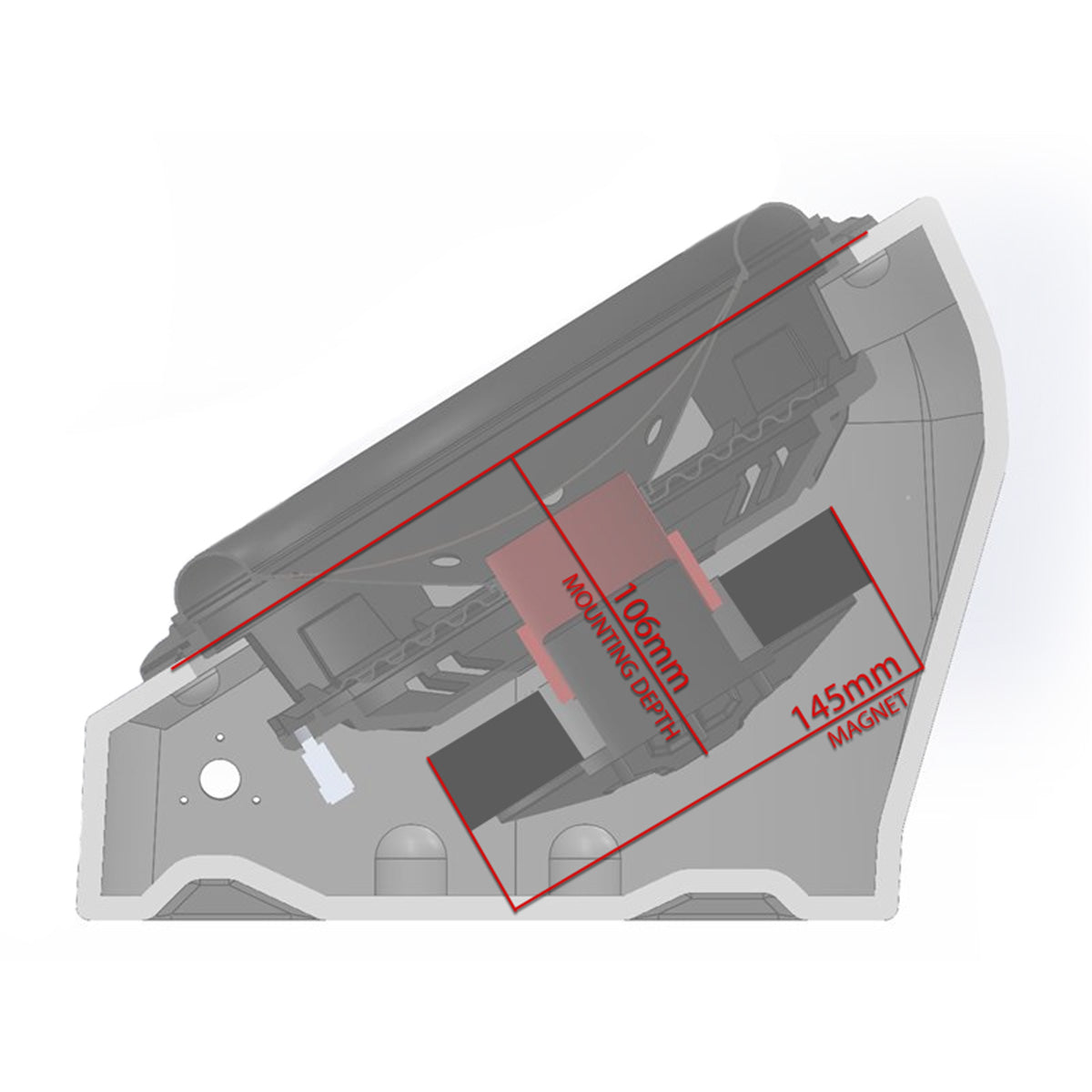 2024-2026 Polaris Xpedition Rear-Seat Ported 10" Subwoofer Enclosure