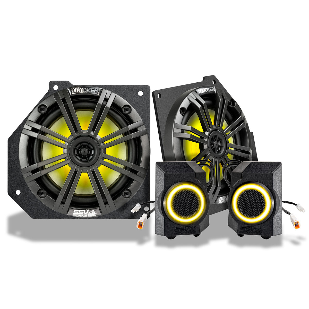 2024-2026 Polaris Xpedition Front 6.5" Speaker + 1" Tweeter Kit