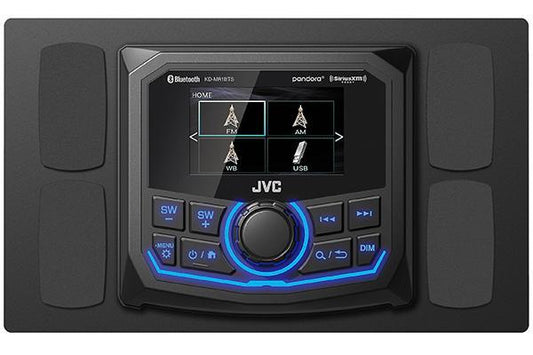 2014-2018 Polaris RZR 900 / 1000 JVC MR1 Media Receiver Plug-&-Play Kit