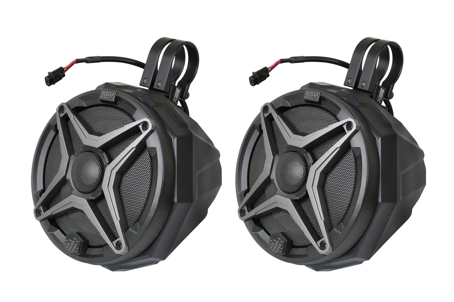Universal 6.5in Cage-Mounted Speaker-Pods